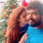 Nayanthara Instagram - Christmas eve ❤️🎄🤶🎅🎁 #vn💍