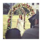 Nayanthara Instagram – BeHiNd ThE ScEnEs 🌼🌺🌼🌺