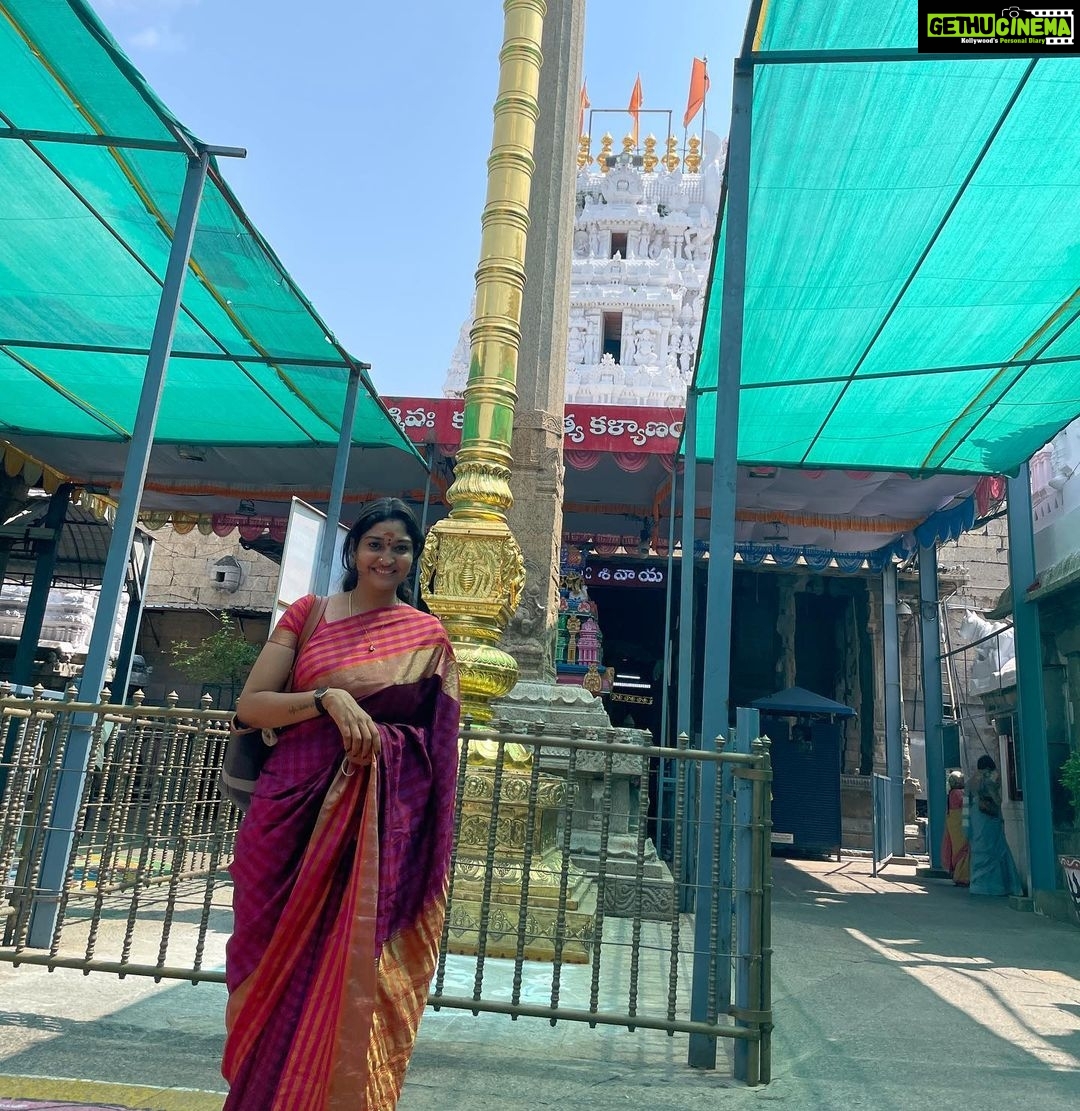 Neelima Rani Instagram - Om Namah Shivaya 🙏🏼 Srikalahasteeswara Temple