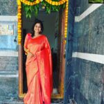 Neelima Rani Instagram - Happy Varalakshmi vratham! Beautiful saree by @s_r_u_t_e_e_z ☺️