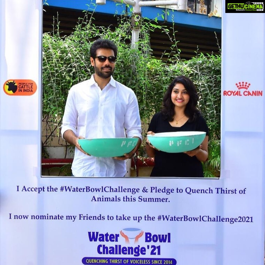 Neelima Rani Instagram - Water bowl challenge 2021! Let’s take responsibility of our fellow living beings! Keep water outside your house for animals! Summer times!! #pfci #actor #sociallyresponsible