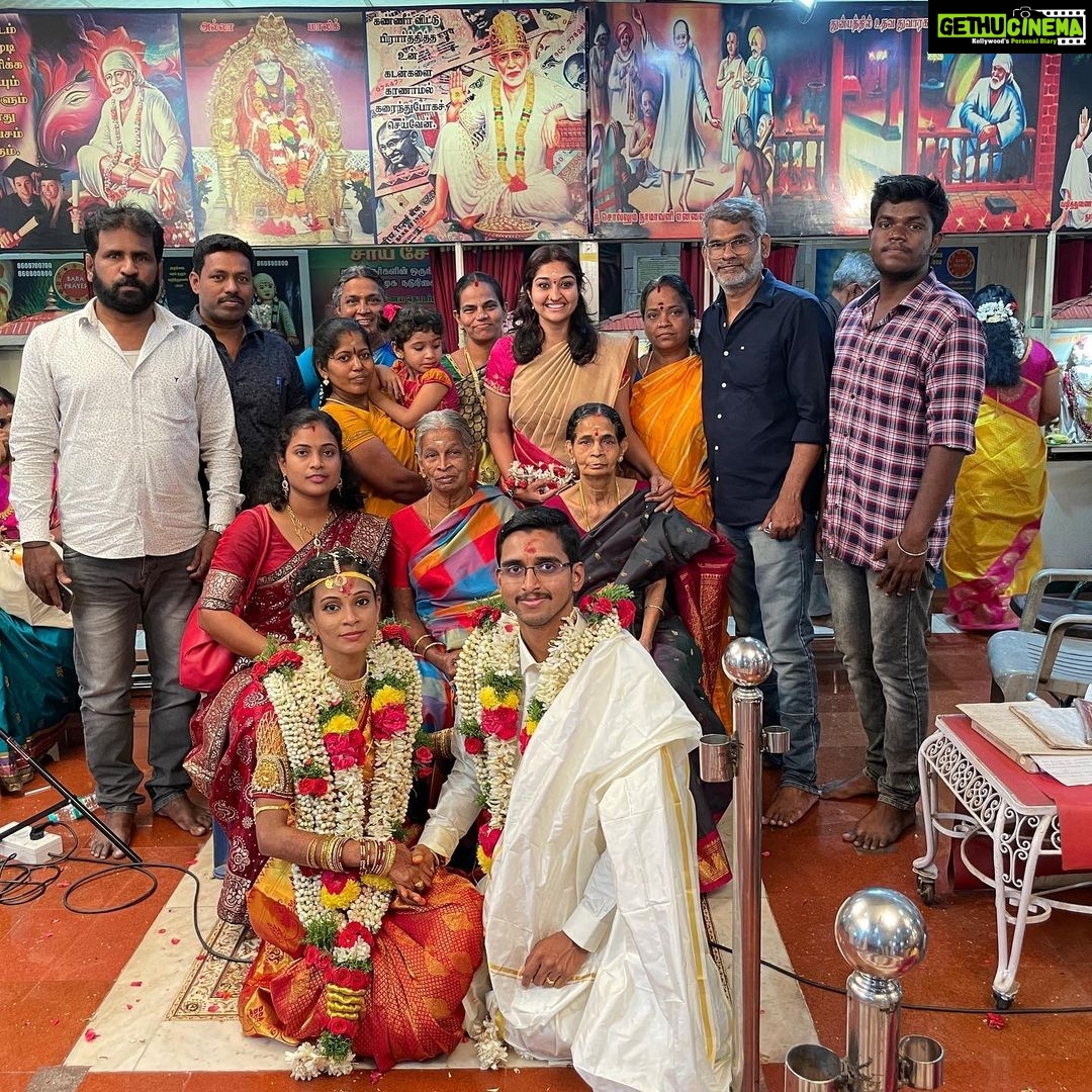 Neelima Rani Instagram - Enga veetla Kalyanam! @music_esai mama ponnu!! Family,friends,laughters,missings!! Mixed feelings yet happiness all over 🥰