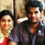 Neelima Rani Instagram – Happy Valentine’s Day 🥰
This close to heart pic was clicked in 2008 at periya Kovil thanjavur post wedding!! 
Roller coaster ride thrown by life on us is totally worth it da pursha @music_esai 
Learnt a lot from you, still learning 🙈
Stay blessed my Valentine!!
Love you ❤️