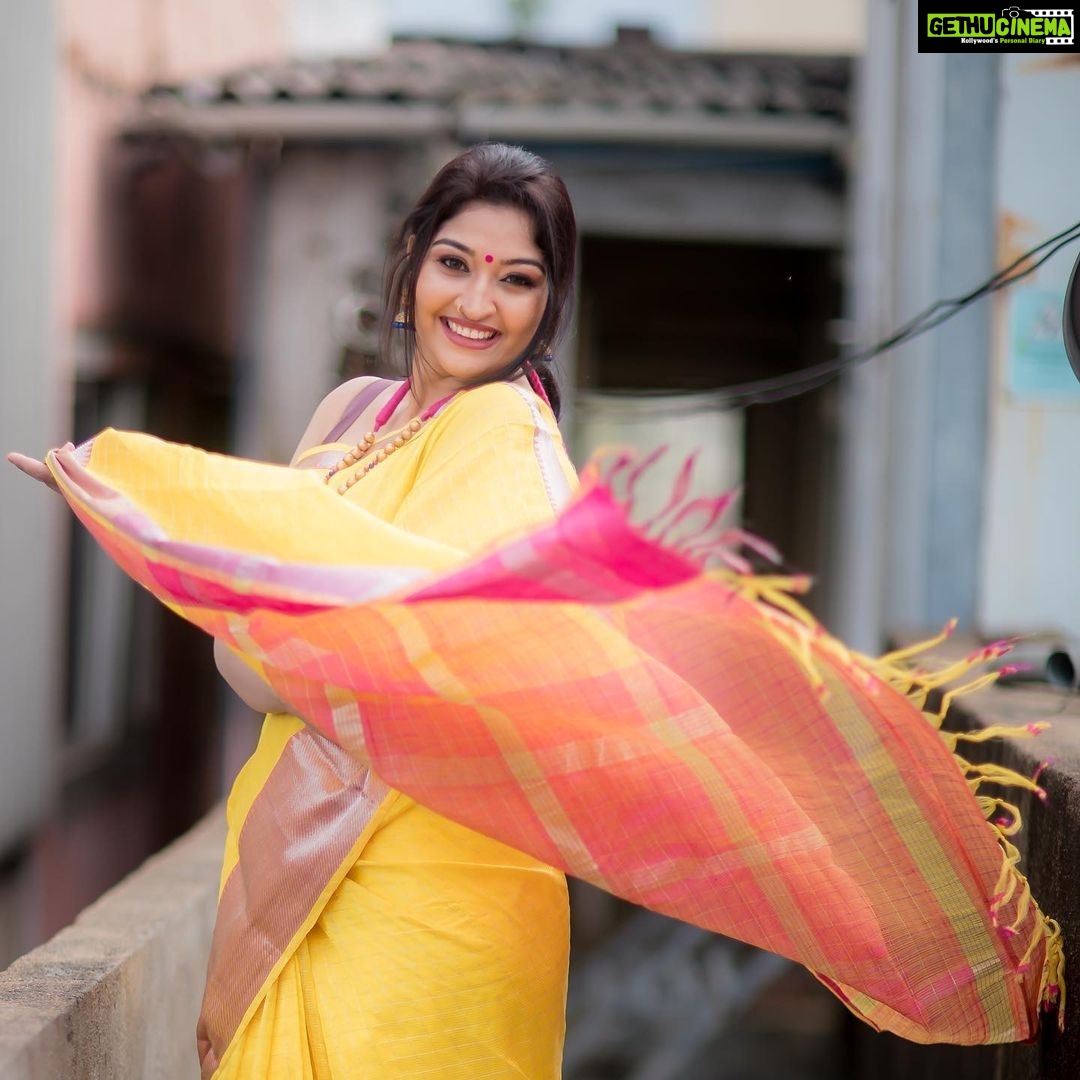 Neelima Rani Instagram - Moreeee from the yellow collections! Thank you insta family for the loveee Wardrobe @mabia_mb MUA @arthibalajimakeoverstyles Magician behind lens @camerasenthil