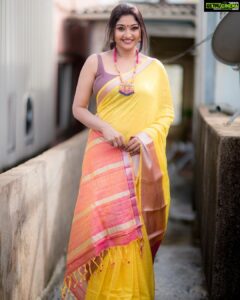 Neelima Rani Instagram - Happy mattu Pongal 🙏🏼🤗❤️ 
MUA @arthibalajimakeoverstyles 
Wardrobe by @mabia_mb 
Magician behind lens @camerasenthil