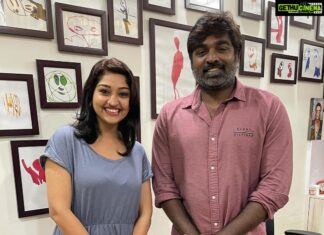 Neelima Rani Instagram - Met my Nanba and congratulated him 🤗❤️