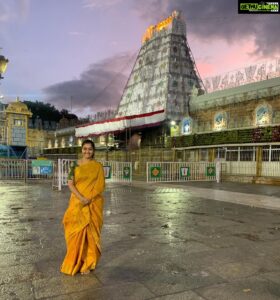 Neelima Rani Instagram - I sincerely thank each and everyone who wished me for my birthday 🙏🏼🙏🏼🙏🏼 still dwelling in the Tirumala world,back home after a blessed Darshan