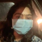 Neelima Rani Instagram - I felt safe! I thank the car owner and driver anna for this beautiful idea!! Wanna spread the thought and congratulations them for making the passengers feel safe n secured during this pandemic times