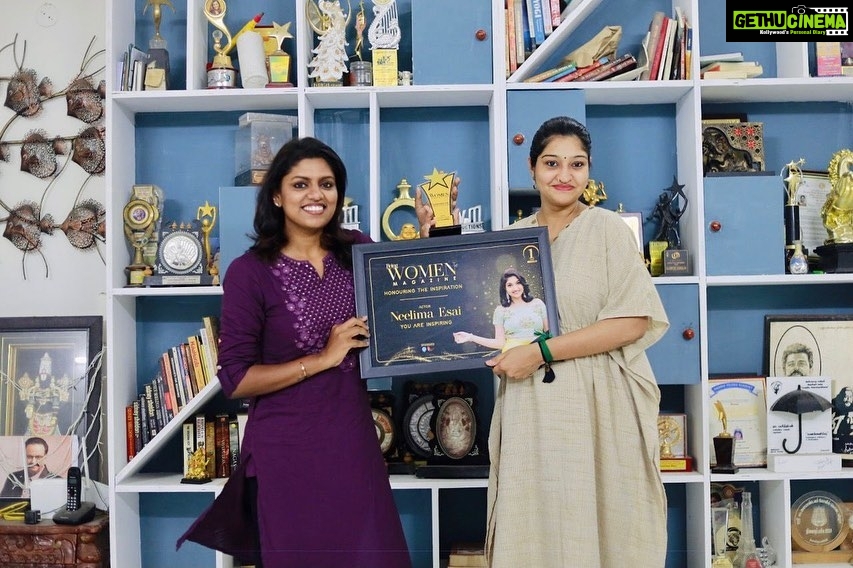Neelima Rani Instagram - @beingwomenmagazine thank you for the recognition ❤️ it adds more confidence and responsibilities in me towards my work and my journey! @thoorigaikabilan best wishes to you 🤗❤️ #mostinspiringwomen #women #blessed #happy #godspeed @proyuvraaj