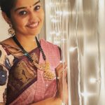 Neelima Rani Instagram - Happy morning nanbargale Pretty saree by @andal_weaves Jewelery by @navaladi_creations