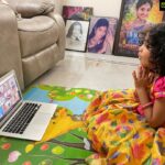 Neelima Rani Instagram - Online classes 😍 on this auspicious day we wish you all happy beginning with loads of prosperity and success 🙏🏼 happy Dussehra