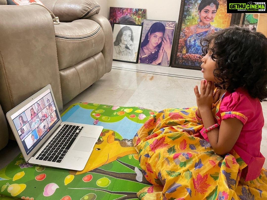 Neelima Rani Instagram - Online classes 😍 on this auspicious day we wish you all happy beginning with loads of prosperity and success 🙏🏼 happy Dussehra