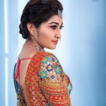 Neelima Rani Instagram - 🦋💙🦋 I just love this look!! Amazing job done by the entire team 👏🏼 MUA @vaishuzmakeover blouse designed by @sankalptheboutique jewellery @new_ideas_fashions beautifully captured by @bricabrac.in