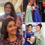 Neelima Rani Instagram - My FRIEND is my STRENGTH 🥰🥰 she made sure I look the best for the event! Spent more than an hour to make me look at my best, waved a bye with a positive smile..Cut pannaaaa sirrrr she joined me on stage as a presenter 🥰 whatelse can I ask from god,friends for more than 20yrs..we talk less but our hearts speaks 😍 thank you santa papa..Love u da #lifeisbeautiful #friends #lifegoals #friendship