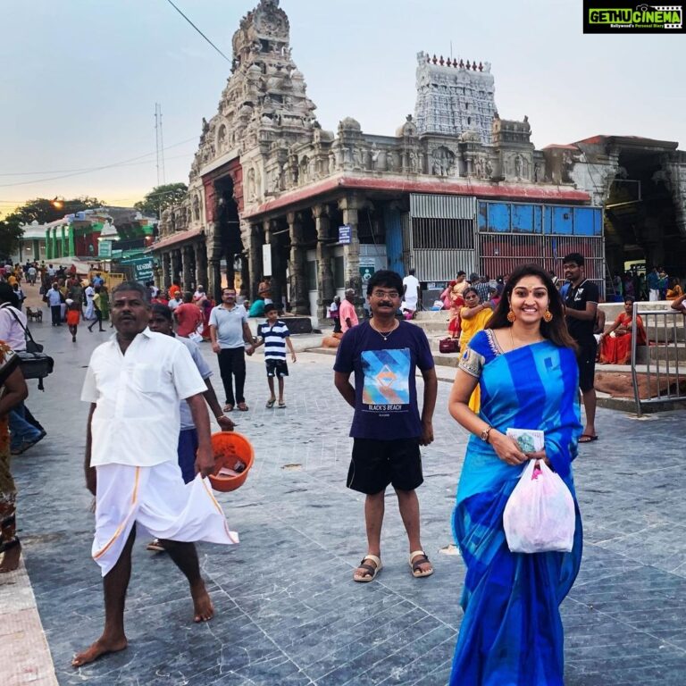 Neelima Rani Instagram - Thiruchandur temple 🙏🏼 #godschild #blessedkid #lifeisbeautiful #happyme #instagram #neelimaesai