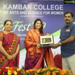 Neelima Rani Instagram - Thank u kamban college of arts and science @thiruammamalai for inviting me!! 😍😍😍 #womenpower #women #lifeisbeautiful