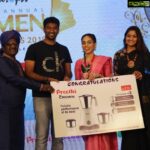 Neelima Rani Instagram - Raindrops women achievers awards 2019!! Fabulous event organised by @raindropss_org so happy n proud of her achievements! Congratulations #dhee