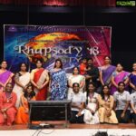 Neelima Rani Instagram – Ethiraj college #rhapsody18 inaguration function
Saree @silkindiaexpo
Accessories @athmeyaa 
#godschild #blessedkid