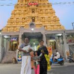 Neelima Rani Instagram - We couldn’t celebrate the arrival of our princess because of the demise of my mil.but the tiny tot became the healer and peace maker in the family along with Aditi.when there is a loss,we should accept the reality and move on! We need more strength and more blessings! Received one such blessing from Rameshwaram and Dhanushkodi 🙏🏼 first family trip happened to be a ritual trip Rameswaram