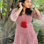 Neelima Rani Instagram - Good morning sago’s 🤗 stay happy! Lovely dress with matching jutti by @the_trendy_turns