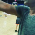 Neetu Chandra Instagram – When #coach counts 5 players on the court ❤ I have to be there among them 😘 with music going on, I can’t stop moving and cant stop #basketball too 😘 @nbaindia @nba I love the #hoops ❤😘 I am playing from @floydmayweather s team and he is an awesome #basketball player too 😘❤🙏 #respect