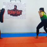 Neetu Chandra Instagram – And the closing #kicks 😘❤ #taekwondo #backkicks #koreans 😘