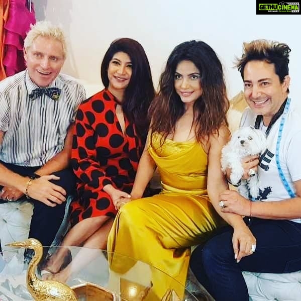 Neetu Chandra Instagram - Some #weird yet #fun shooting times! Had a great time with @polatteu @patriksimpson and @reshmadordi Love you and your incredible talent ❤😘 #fashion #style #glam still #me 😘 Patna, India