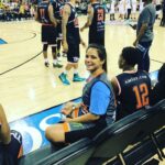 Neetu Chandra Instagram - Hey All #catchit An incredible beautiful n memorable evening as a brand ambassador for @#teencanceramerica n #50kcharitychallenge at #pauleypavilion #ucla #losangeles When you get the opportunity to play with and in the team of undefeated #floydmayweather your team has to win. When you see the only girl playing in the court with 9 other guys that has to be ME Hahaha when #snoopdog hugggs you saying you are wonderful and you stand with the brave cancer survivors... I can't Thank God enough for sending the storm of positivity and strength to me to do, what I do!! Playing my favorite #basketball at #celebritycharitychallenge game yesterday.. #Nbaindia #nba ❤🥰 UCLA Pauley Pavilion