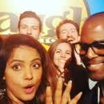Neetu Chandra Instagram - Had so much fun with #thephantomoftheopera team🤗 at @laughfactoryhw Super talented @dreamclimber awesome #jordancraig beautiful #Eva @wafanasieff @officialkatiecazorla 😘 Couldn't stop laughinh when #Georgewallace was on stage! Thanks Phantom for making this happen! 😘🙏🤣😂🤣😂 Great luck guys ❤ The Laugh Factory