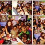Neetu Chandra Instagram – This is how I remember my birthday 🙏🤗 celebrating with #cpaa kids 🙏 #soulsatisfaction