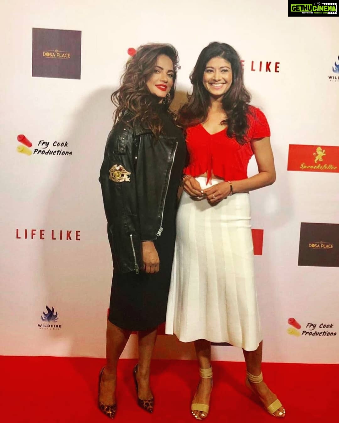 Neetu Chandra Instagram - when #bollywood descends in #hollywood ... #actiontime ❤ with my loveliest @poojabatra West Hollywood, California