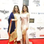 Neetu Chandra Instagram - Had a great time at @reshmabeauty Pageant yesterday! Fabulous performance by each and every contestant! Had an awesome time meeting my co-actor n friend @iamtanushreeduttaofficial after so long, we did 2 films together, catch it on #Netflix its called #Apartment and the other one was #TVP in #tamil language. Love both of them. So much talent all over and so much to learn every second of life ❤🙏 Love you all for all your wishes n blessings! 😘🤩 Saban Theatre