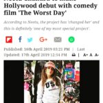 Neetu Chandra Instagram - Thanks #theindianexpress 😘🥰 #Theworstday ❤ Los Angeles, California