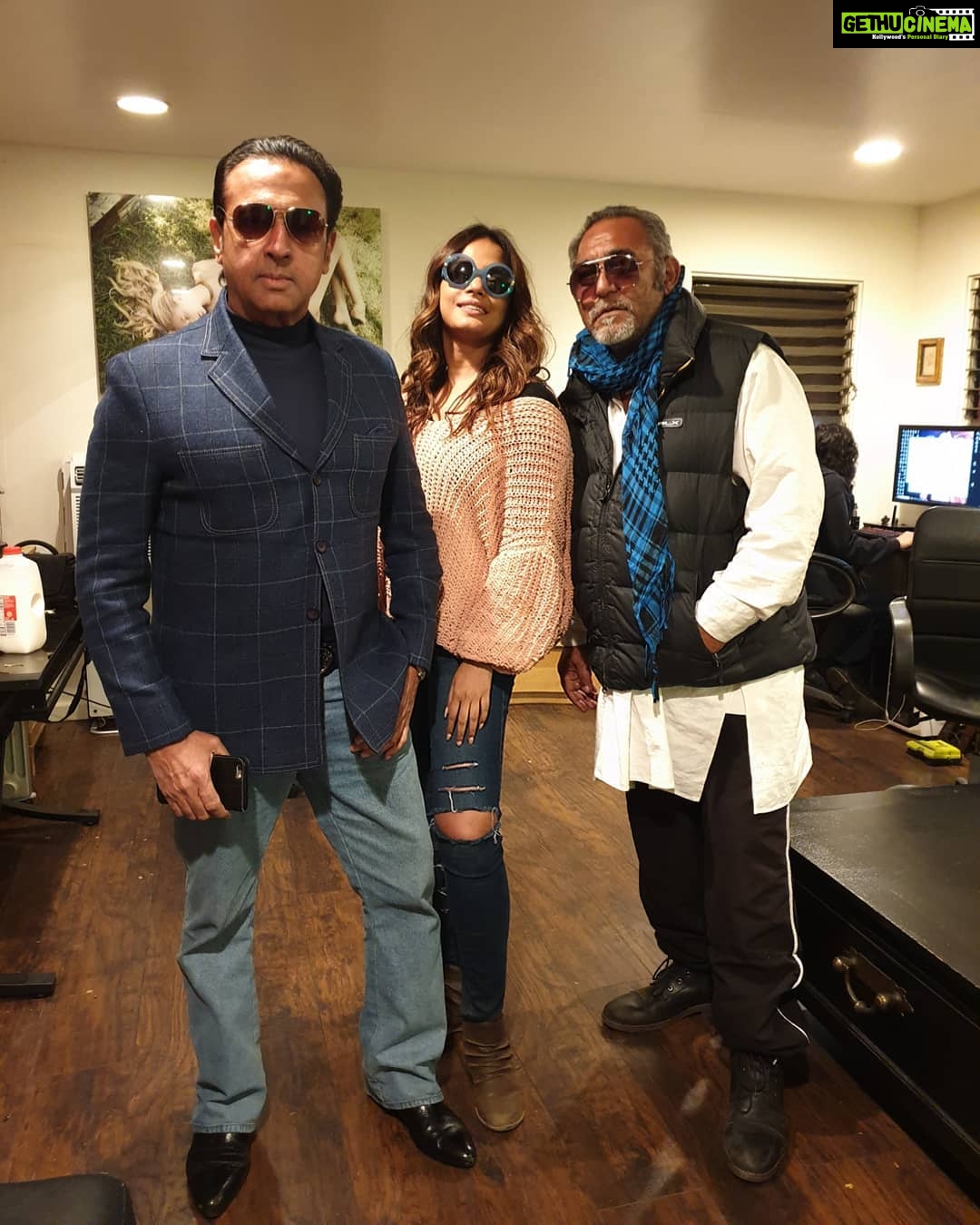 Neetu Chandra Instagram - You save the best for the end. Hanging around @gulshangrover n @ashguptaa Lovely n inspirational souls ❤😘