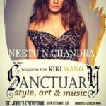 Neetu Chandra Instagram - I am thrilled to be walking for Kiki Wang fashion show at #fashionsanctuary Week March 7th! Tickets www.sanctuary.fashion use discount code neetuchandra Los Angeles, California