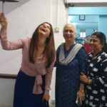 Neetu Chandra Instagram – When I need to super duper Thank the universe of what s been given to me, here is where I go ❤🙏 #blindgirls #school 🤗😘🙏 I have no complaints,  I am only #Thankful  for my life 🙏🙏🙏