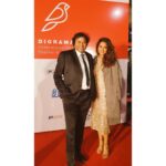 Neetu Chandra Instagram – Congratulations #ManojSrivastav ji for getting such fabulous films from all over the world ❤ #Dioramainternationalfilm festival #Delhi 👍 Watch our #Champarantalkies film #Thesuspect with me n the director @nitinchandrabihar Tom. At #Sirifortauditorium 😊🤗