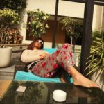 Neetu Chandra Instagram - Need #sunbathe in the winters ❤ #pajamas are my #favourite #skin #admirers ❤ #comfortzone 😍🧚‍♀️🧚‍♀️🧚‍♀️ #pradasunglasses 😎