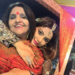 Neetu Chandra Instagram - This is my #superstar #mother ❤ I am all because of her❤🙏 Good Morning Everyone ❤ uncle's son's Marriage, not mine 😆 Love you All Bhopal, Madhya Pradesh
