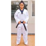 Neetu Chandra Instagram - Today, a practice session with Grandmaster #leejeonghee in #pune Some skill are stronger than your body, it's all in the mind. We can do anything in the world 😘👍 #Taekwondo