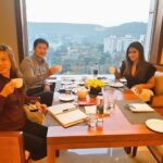 Neetu Chandra Instagram - Lovely to have a great #teatime with my #korean #Taekwondo #master #leejeonghee and #culturaldirector of #India #drjeunjoolim on a very important discussion. #koreanmovie on my mind! #Action #Pune you have a fabulous positive vibe, very very positive ❤