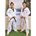 Neetu Chandra Instagram - Today, a practice session with Grandmaster #leejeonghee in #pune Some skill are stronger than your body, it's all in the mind. We can do anything in the world 😘👍 #Taekwondo