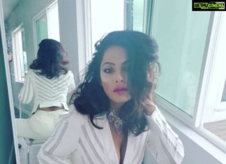 Neetu Chandra Instagram - Long day of #shoot ❤ Styled by @xavierothon #fashion #style #class #white #nars makeup @narsissist ❤❤❤ @adele #hello #love you All ❤❤ photographer @tuhanbediphotography Los Angeles, California