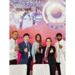 Neetu Chandra Instagram – A blessed day🙏😊 #Korean #taekwondo #demonstration team in #India Its an honour to be the #Kukkiwon #Taekwondo #Ambassador of #India ❤🙏 khud ko kar buland itna ki khuda bhi puche, bol teri Raza Kya hai 🙏😇 #Masterlee