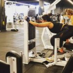 Neetu Chandra Instagram - 205lbs #legday You know your S... the BEST! Be creative and #kick A.. 👍😊 Hold your #core #standwithyourself ❤ #loveyourself ❤😘 Thanks my hardwork partner @aguule 😊🙏🤗 Los Angeles, California