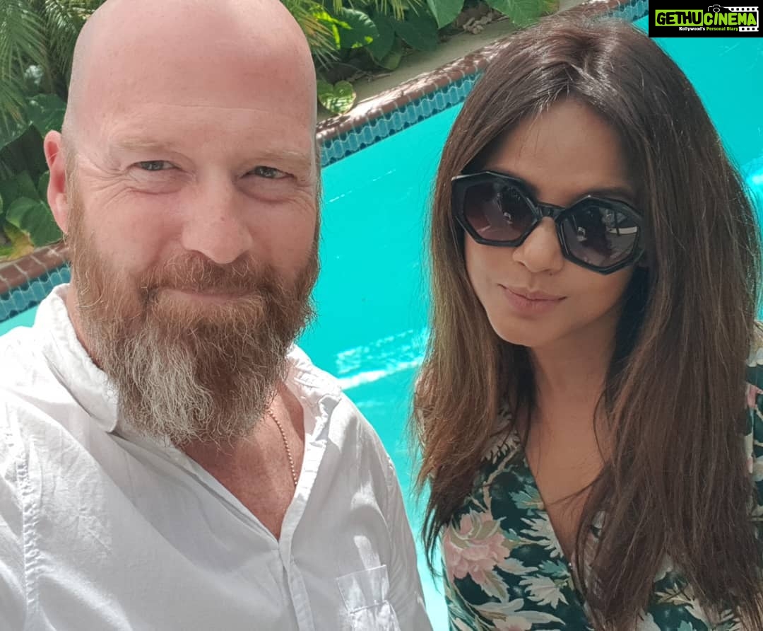 Neetu Chandra Instagram - With my #actingcoach @tomdraperacting Positivity personified 😊🙏 Burbank, California