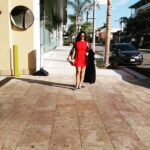 Neetu Chandra Instagram – First day of my job and I already feel like Andy from #thedevilwearsprada #prada !! 😘😍❤ I am loving it ❤ Bring it on Miranda 🤪🤣 #fashionista #style #red #gratitude 😍 Don’t ask me what job ? That’s a secret for now !! Beverly Hills, California