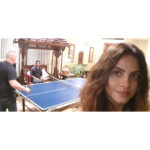 Neetu Chandra Instagram – They say its #pingpong time ! So let’s try it 😇😁Any  #Sport ! Just play it ❤👍😍 Manhattan Beach, California