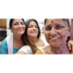 Neetu Chandra Instagram - Came to meet my Inspirational, strong n Angelic school teacher in #Clairemount #Losangeles #USA #MrsRajniverma with her elder sister!! Reflection n Shadows of my mother !I am blessed 🙏😊🤗 you are my strength. Pls. Take care of yourselves ❤ #NotredameAcademy #Patna #Bihar 😘❤