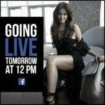 Neetu Chandra Instagram - Hi guys, I am going live on Facebook tom at 12 PM on my birthday, to talk and chat with all you! Hope to see you there!! 😃 😁
